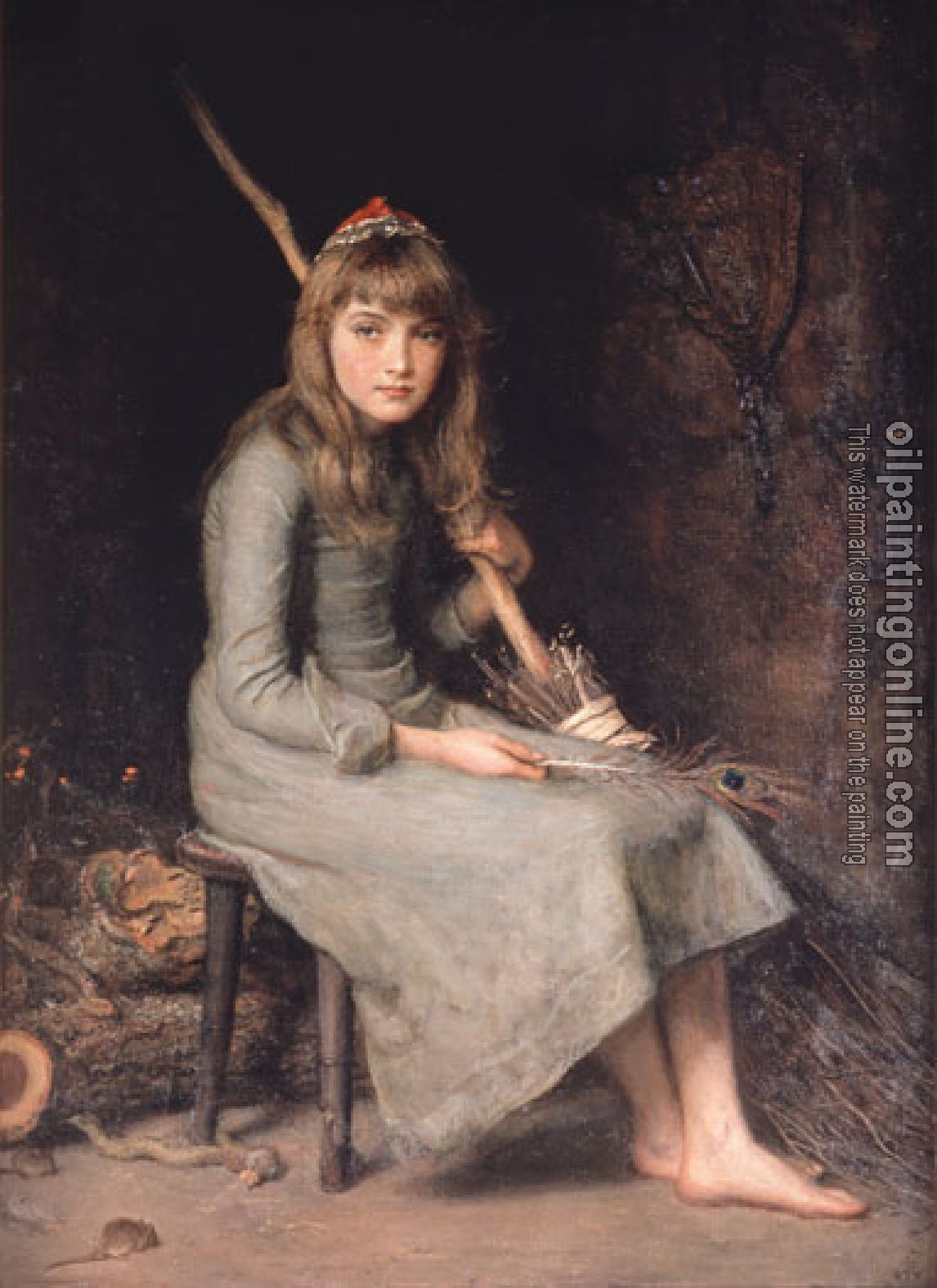 Millais, Sir John Everett - Cinderella
